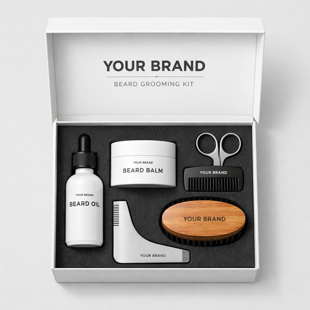 Men’s Beard Grooming Kit white label idea