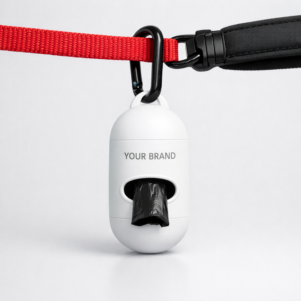 Dog Poop Bag Dispenser white label idea