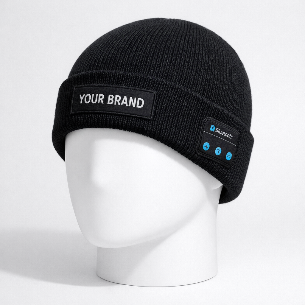 Bluetooth Beanie Hat white label idea