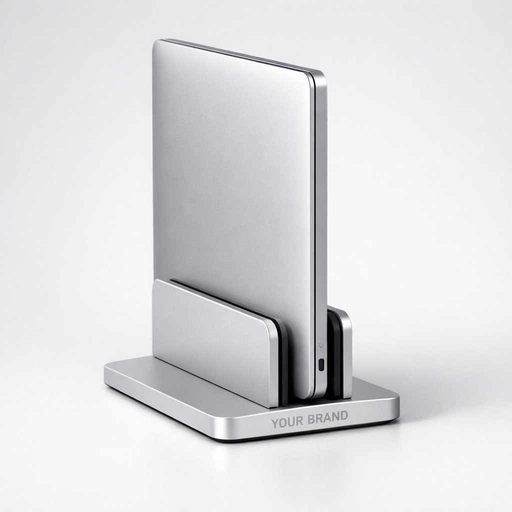 Vertical Laptop Dock white label idea