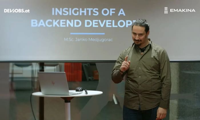 Tech Talk: "Insights of a Back End Developer" mit Janko Medjugorac von Emakina CEE
