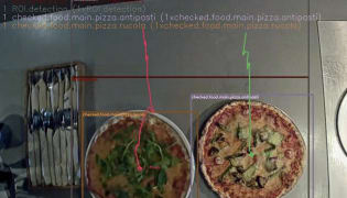 Automatisierter Attended Self-Checkout at Leonardi Konrad Restaurant - Dishtracker Sky