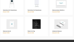 Web2Print Portal inkl. Auftragstool