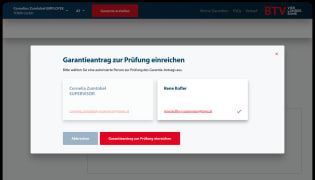 BTV Garantieportal