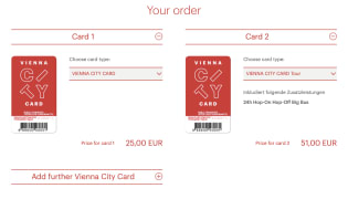 VIENNA CITY CARD – WEBSITE & APP