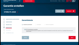 BTV Garantieportal