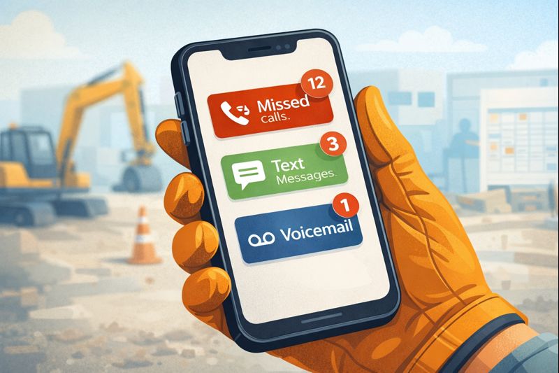 Common communication breakdown points between office and field teams