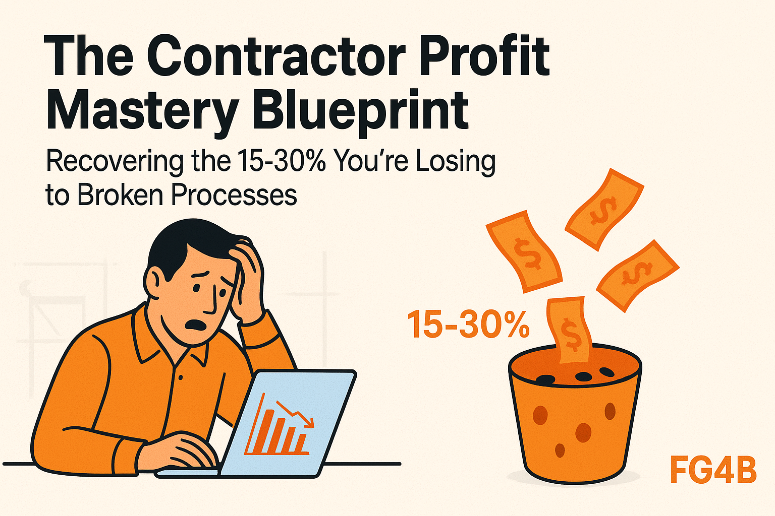 The Contractor Profit Improvement Blueprint: 8 Steps to Recover 15-30% of Lost Profit