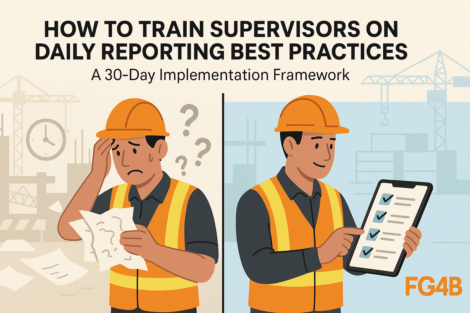 How to Train Supervisors on Daily Reporting Best Practices