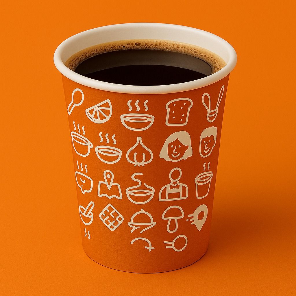 Hazır Baskılı Karton Bardak