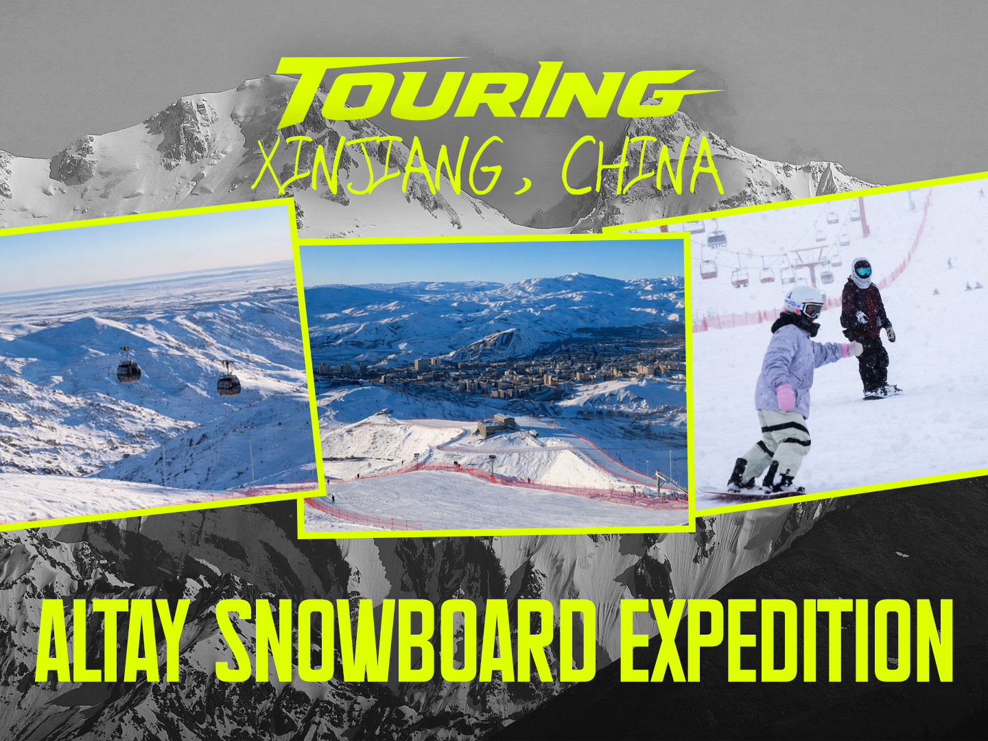 Free Your Ride™: Altay Snowboard Expedition - Xinjiang
