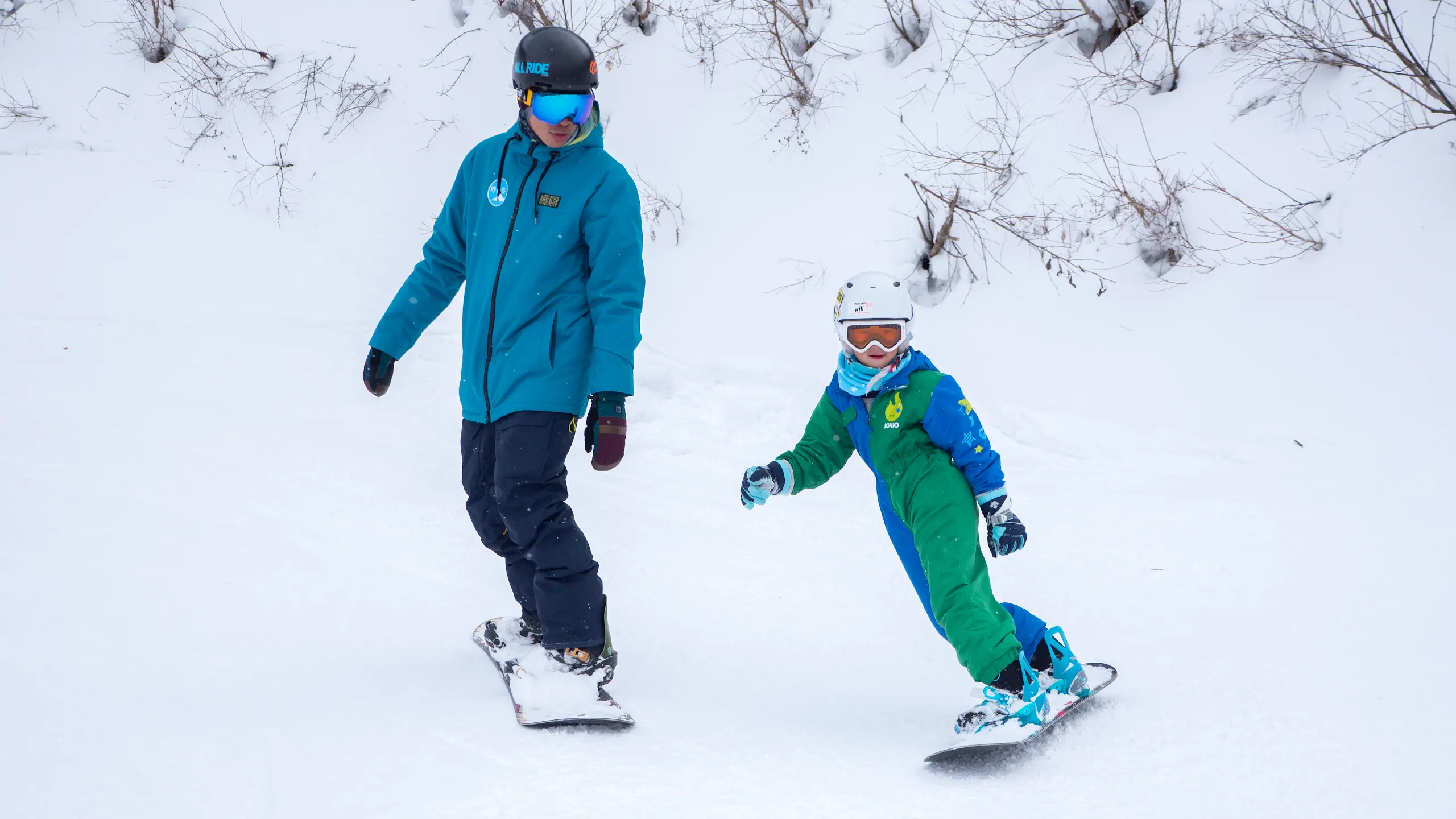Tinyturns Snowstart — Hakuba Family Camp