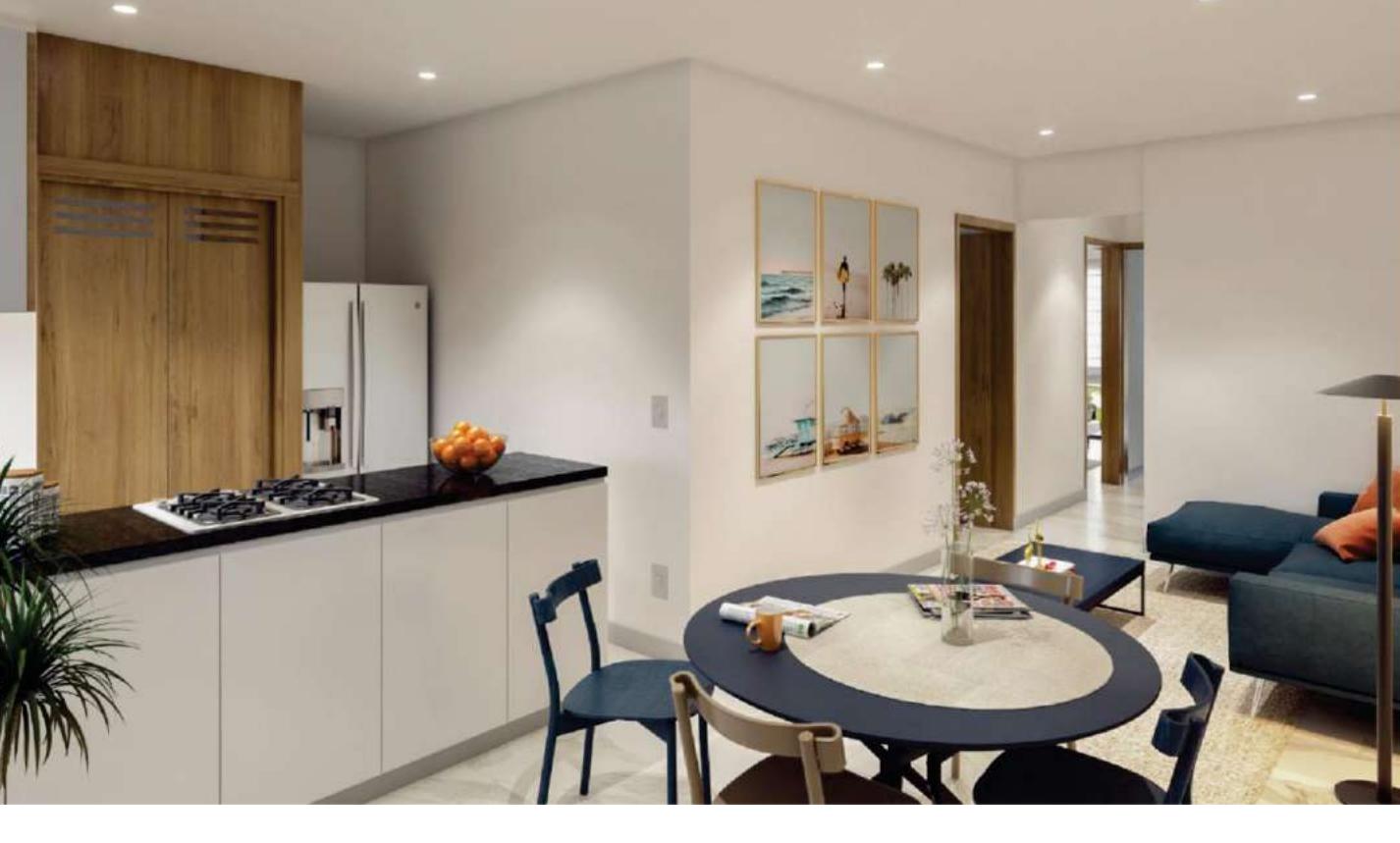 Cocina — Sala / comedor