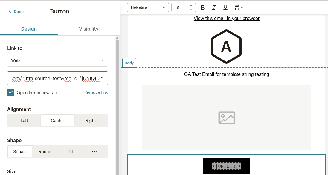 Mailchimp Template Editor