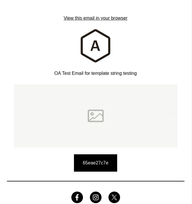 Email Inbox with ID visible