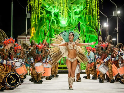 Vista panorámica de Gualeguaychú y su carnaval