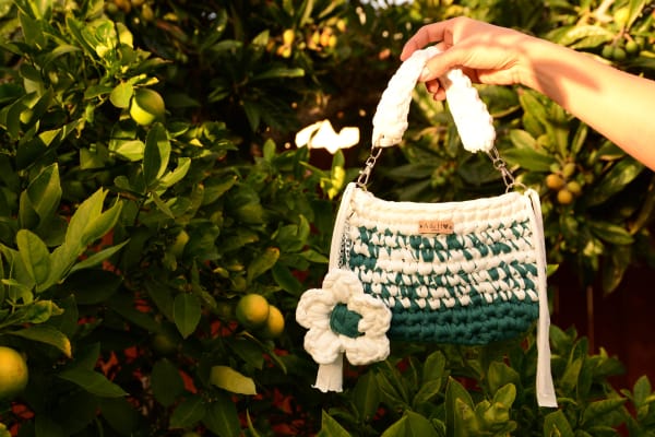 Lluvia — A&H handcrafted crochet bag