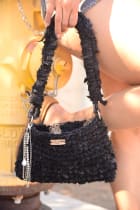 A&H Black-on-Black Crochet Bag, photo 12