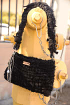 A&H Black-on-Black Crochet Bag, photo 8