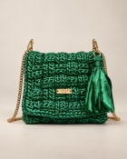 Crossbody Crochet Entrelac Midi Bag, photo 2