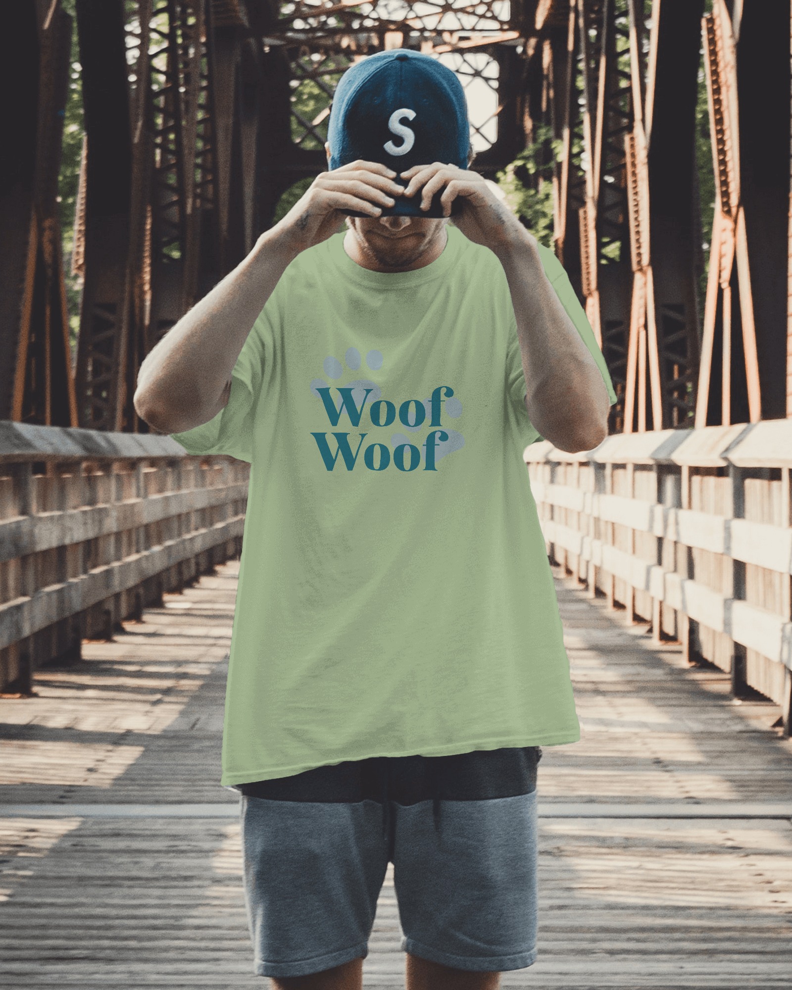 Headphone Mens Oversized T-shirt