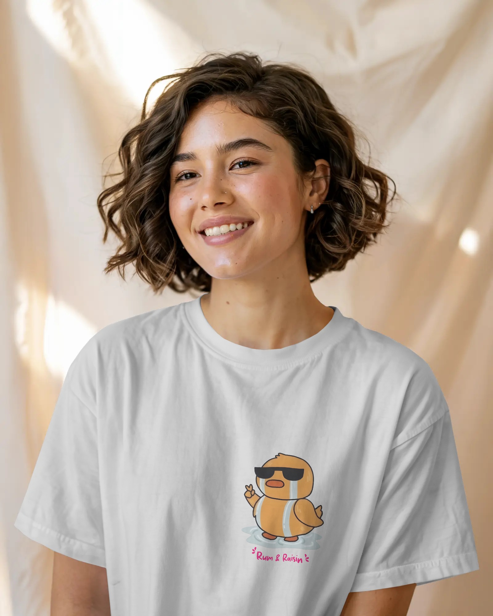 Crying in Style Womens Oversized T-shirt