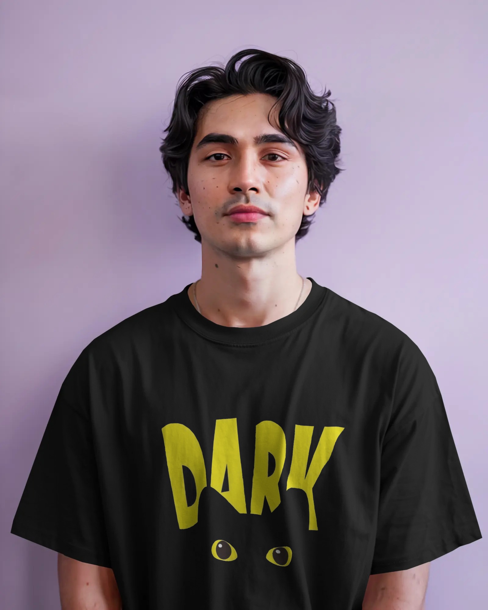 CATCH THE DARK Mens Oversized T-shirt