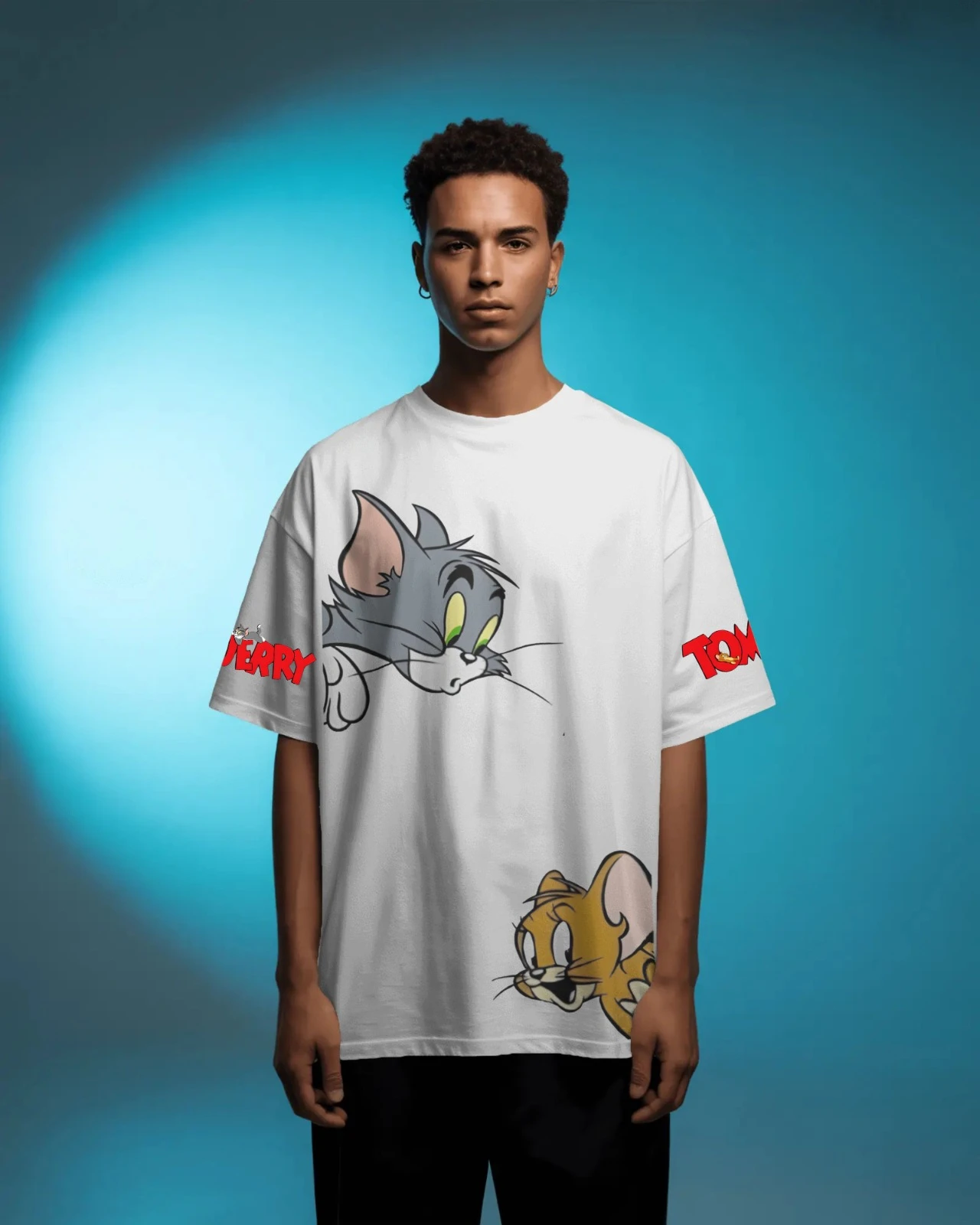 Double Trouble Mens Oversized T-shirt