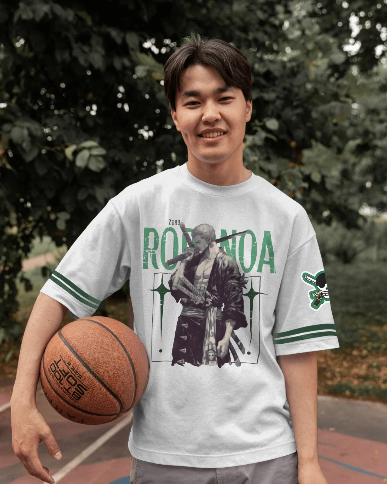 Roronoa Zoro Mens Oversized T-shirt