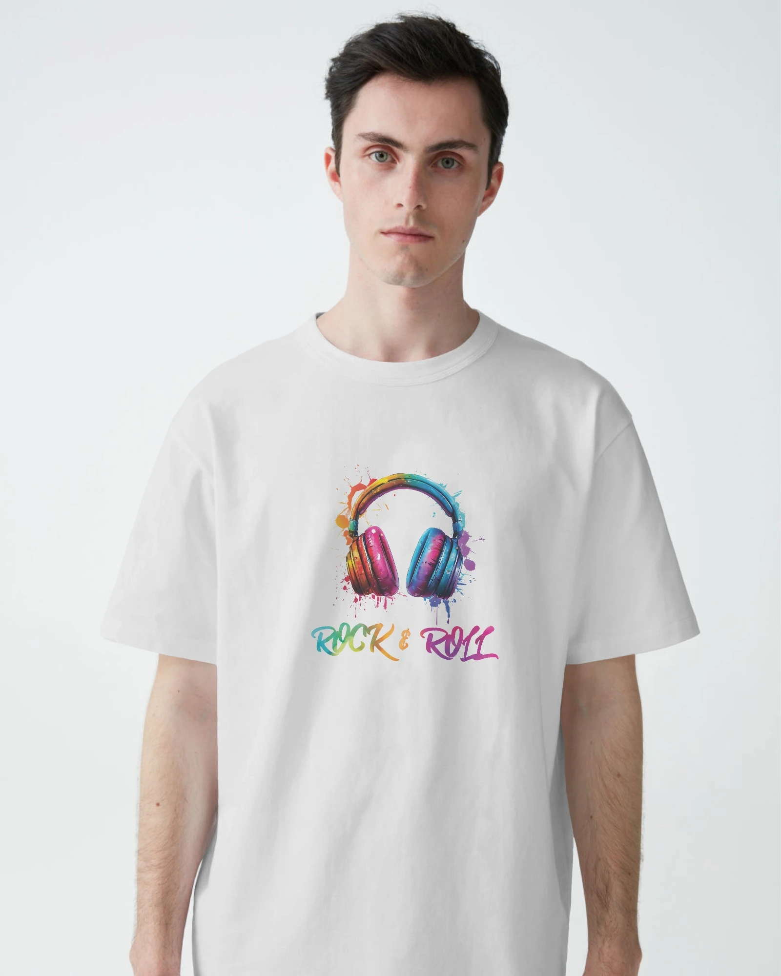 Creative Frequency Mens Oversized T-shirt