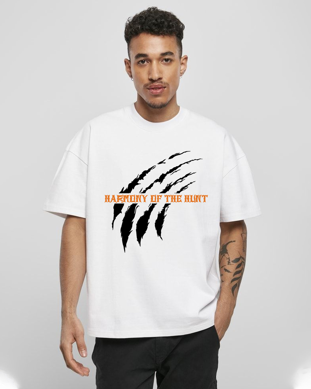 Dual Instinct Mens Oversized T-shirt