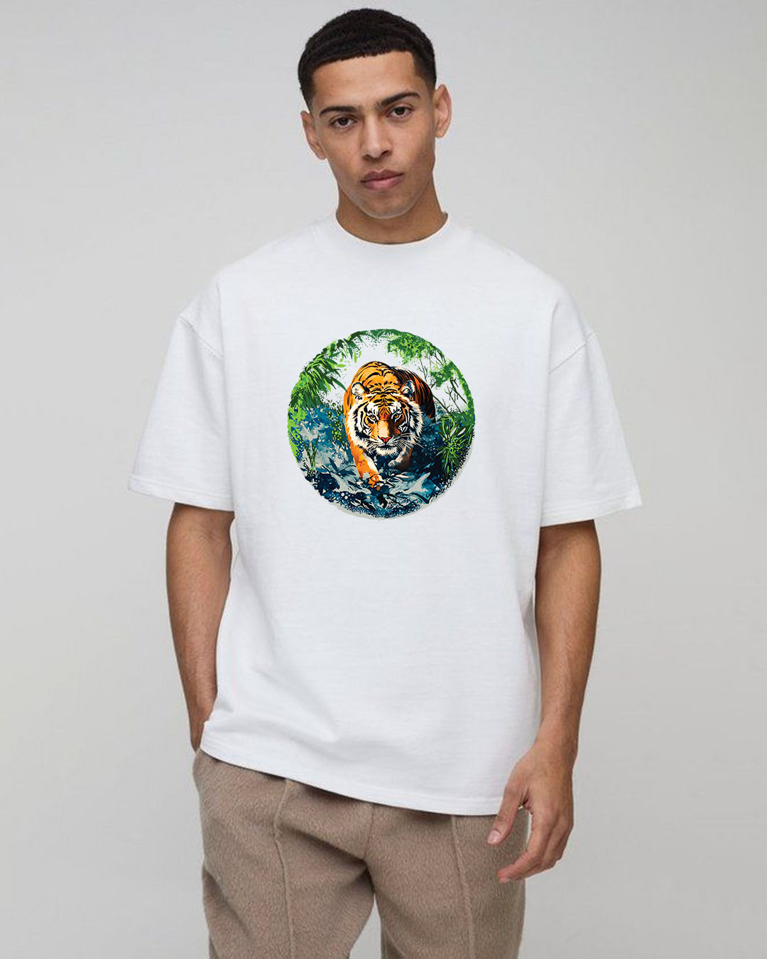 Jungle King Mens Oversize T-shirt