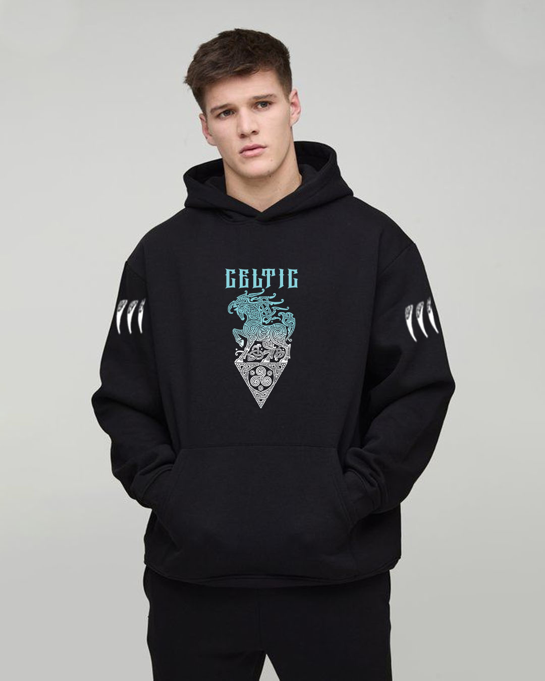 Celtic Spirit Mens Hoodie