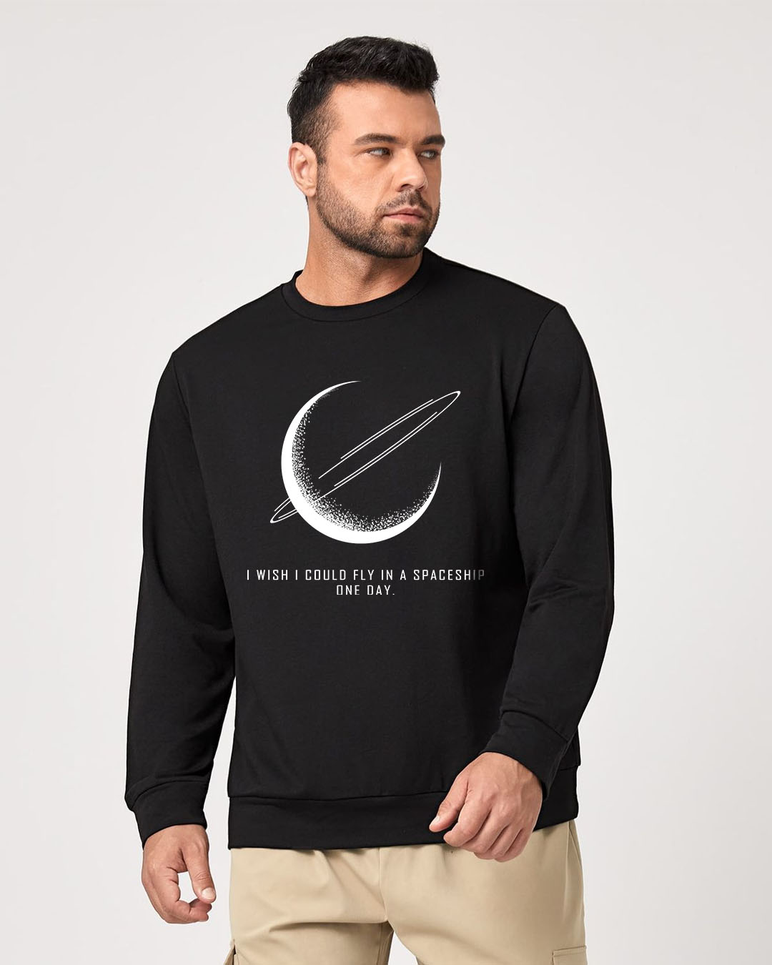 Cosmic Drift Crewneck Sweatshirt