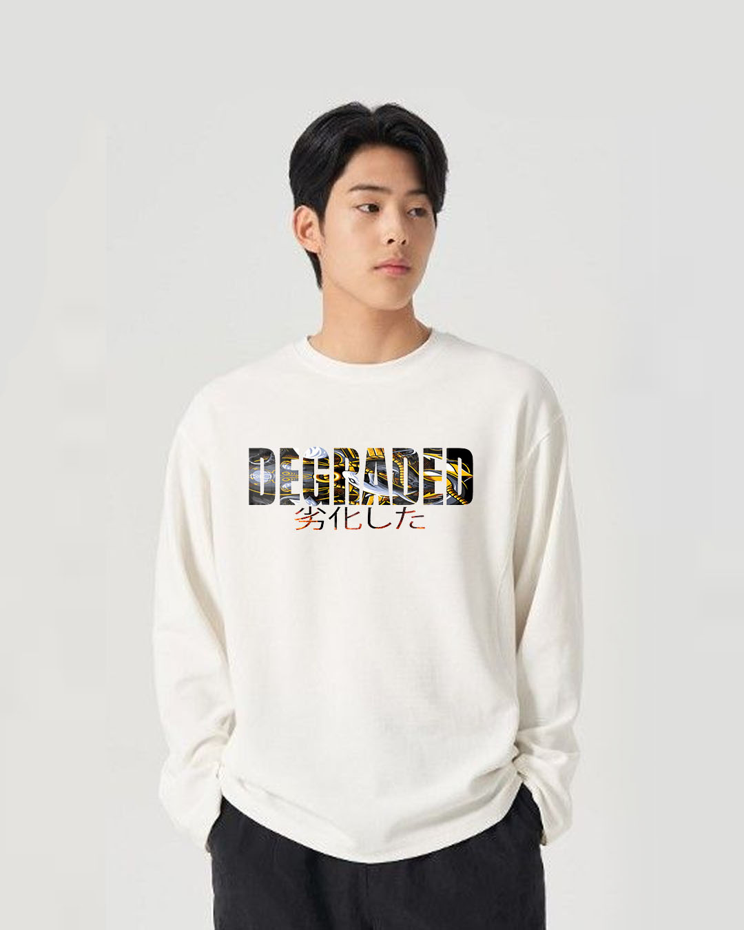 Degraded Mecha Guardian Sweatshirt