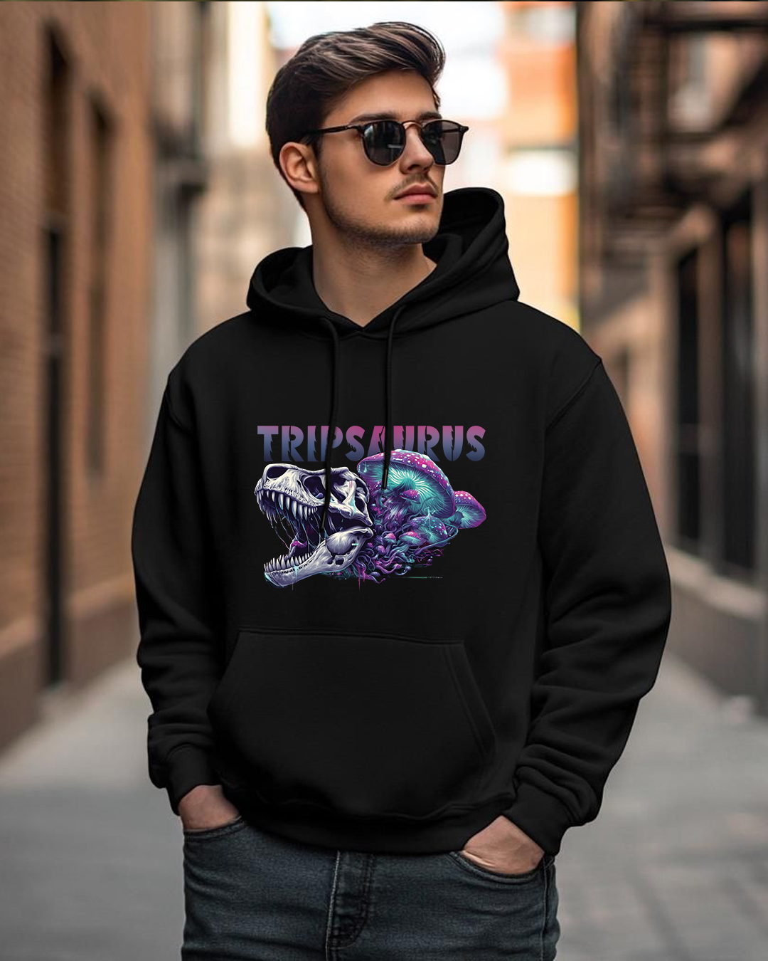 Psycho Shroom Rex Hoodie