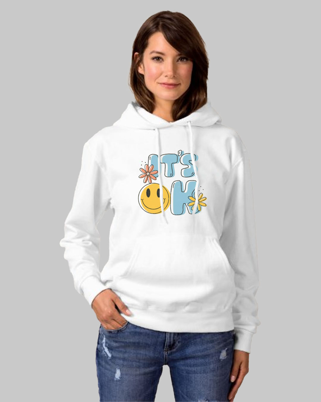 Nice & Bright Womens Hoodie