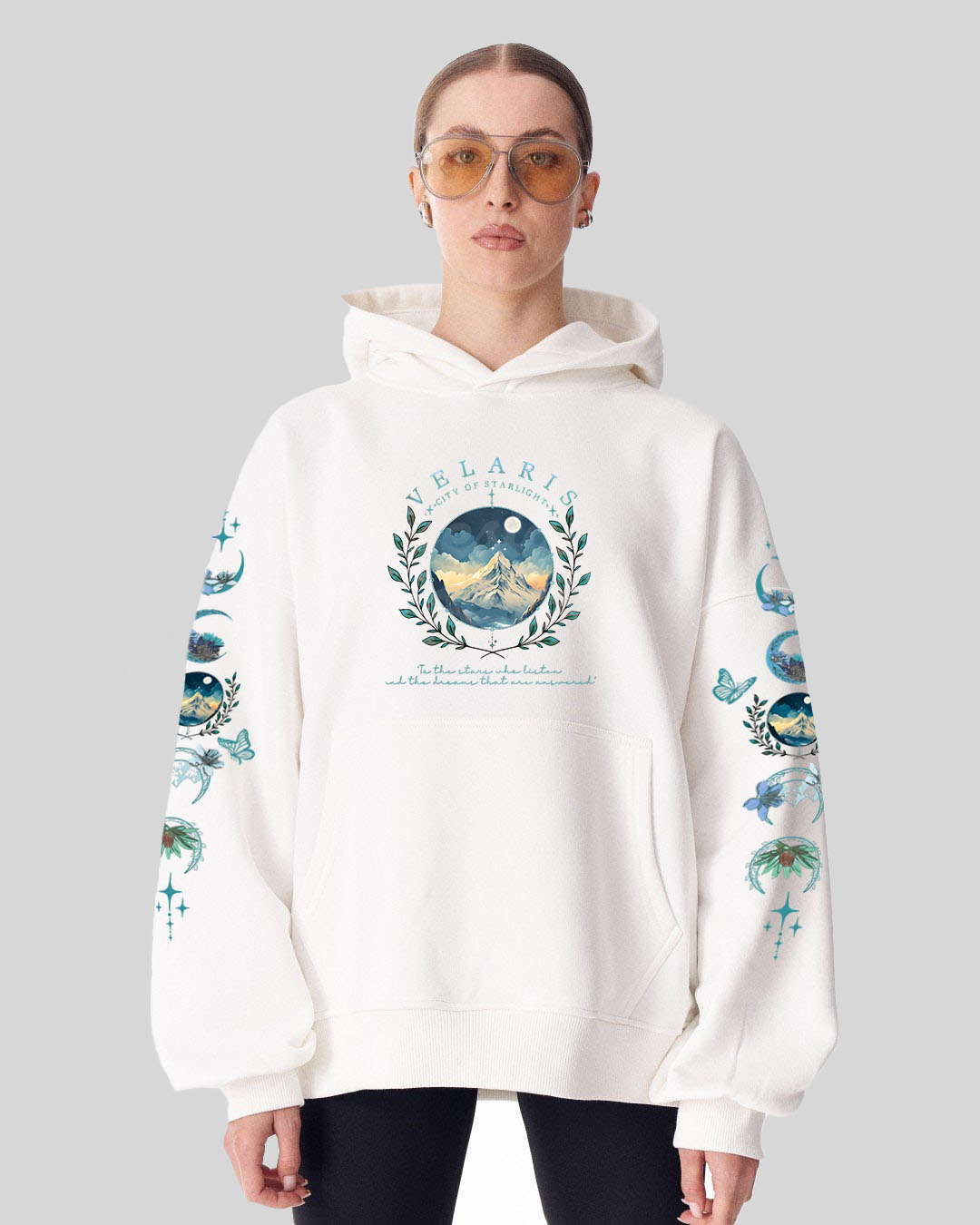 City of Starlight Womens Hoodie