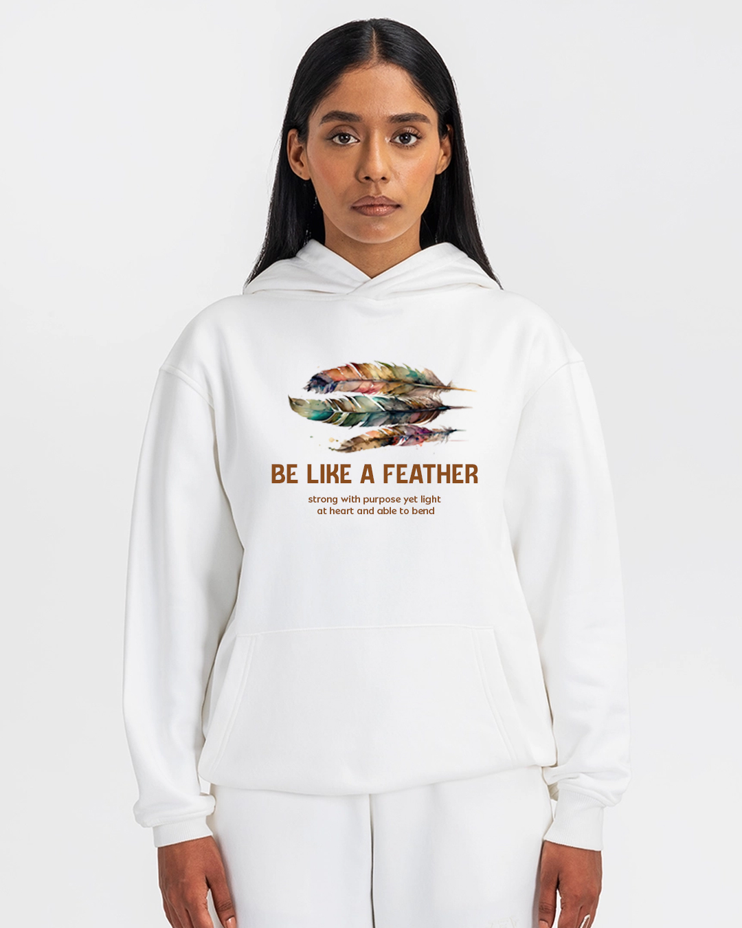 Feather Spirit Womens Hoodie