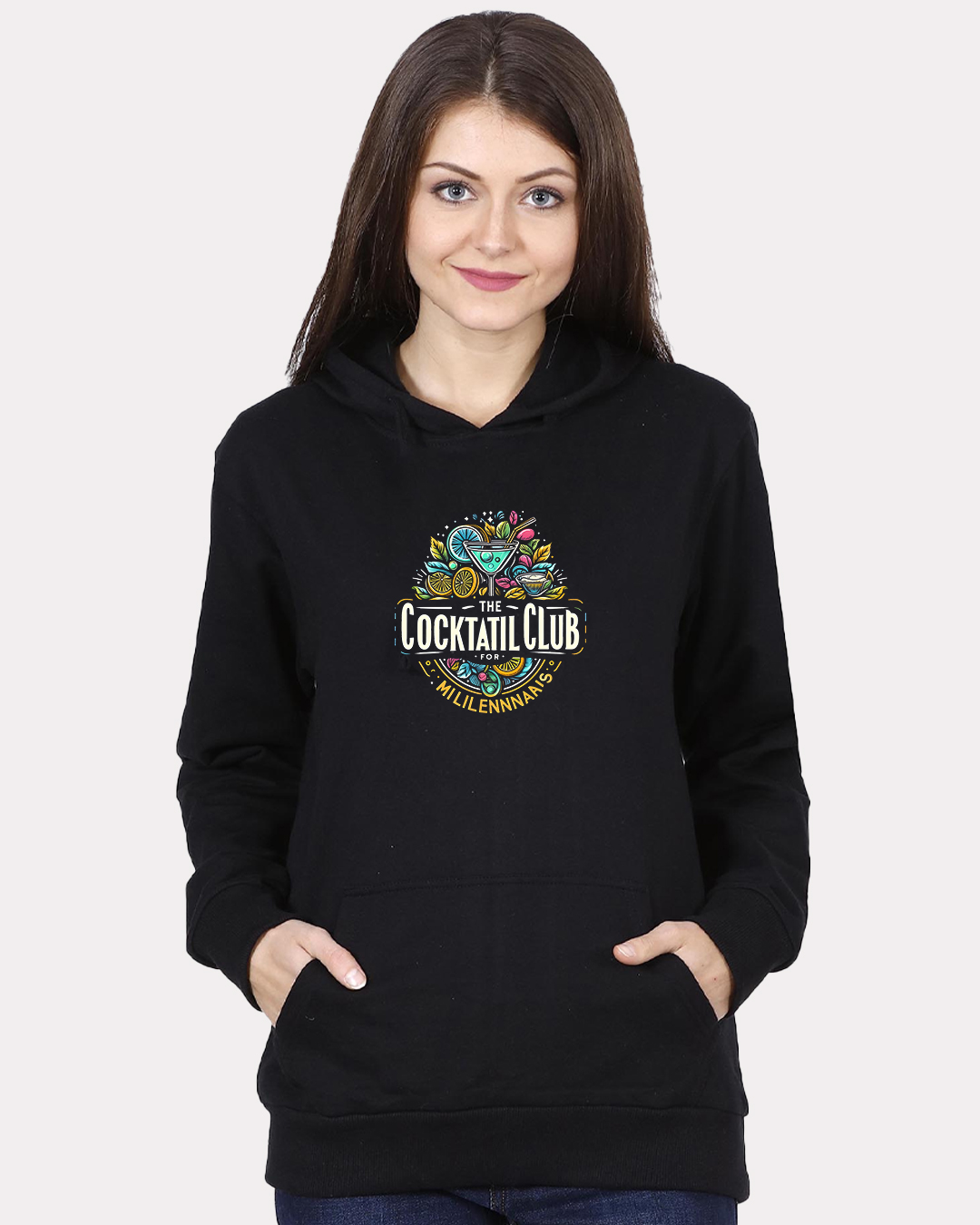 Tropical Piña Womens Hoodie
