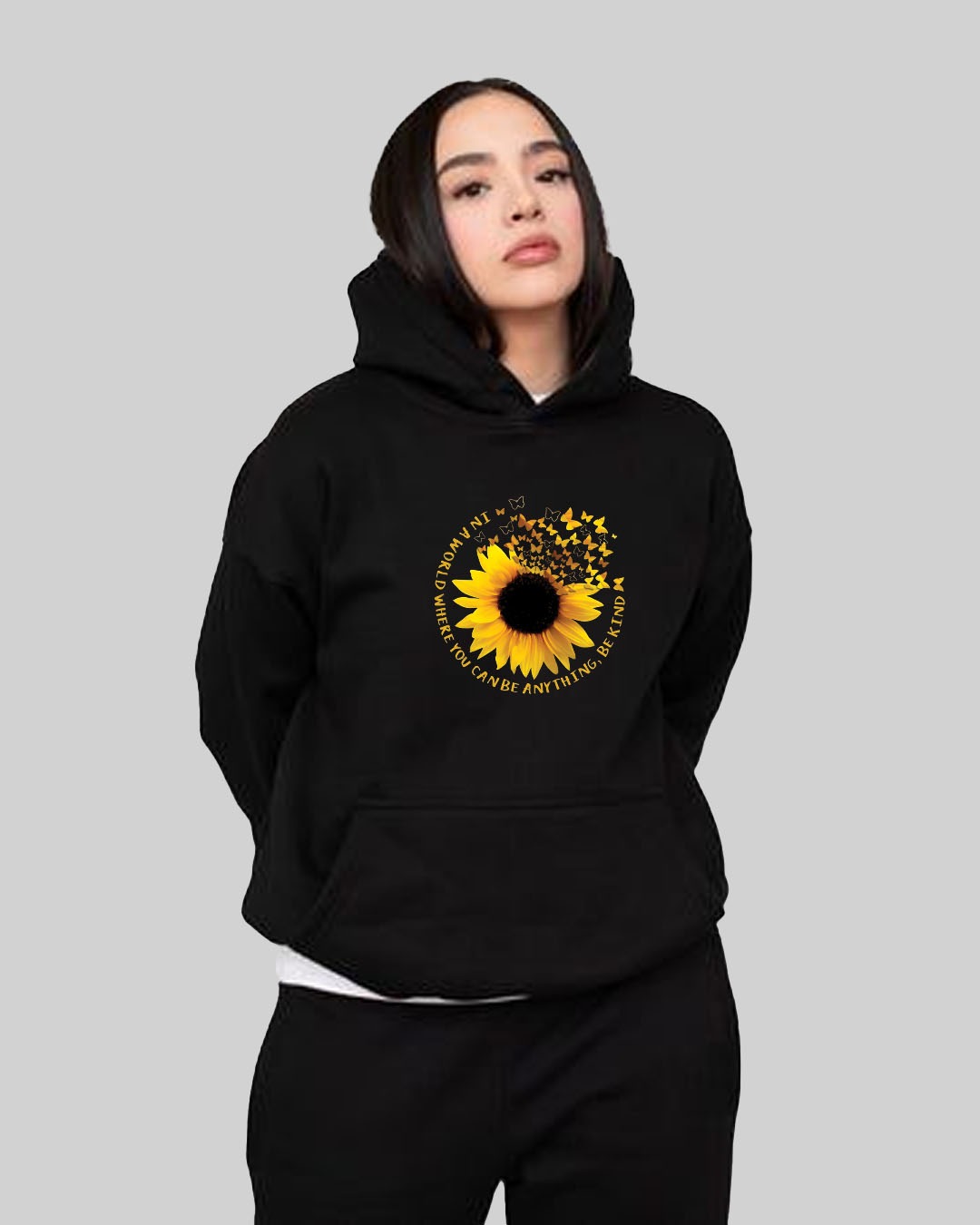 Sunshine Vibes Womens Hoodie