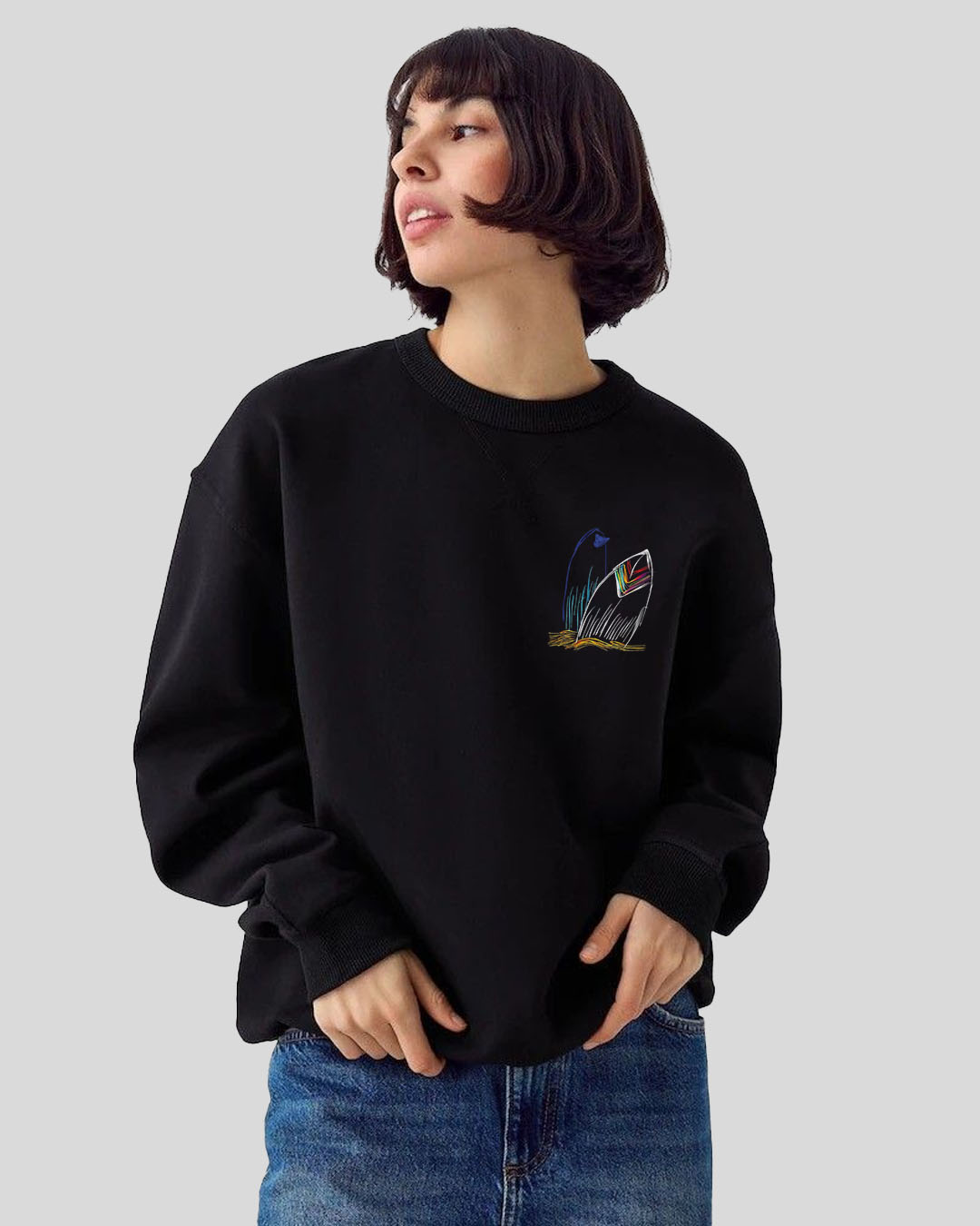 Lost at Sea Womens Sweatshirt
