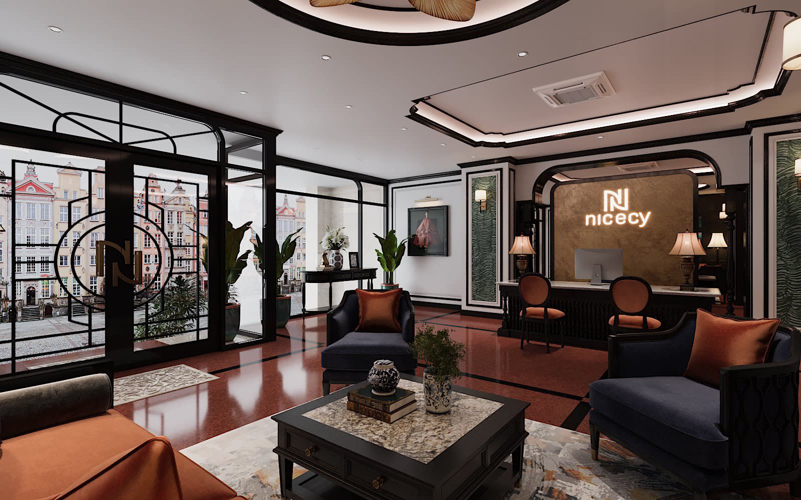 Không gian làm việc tại Nicecy Boutique