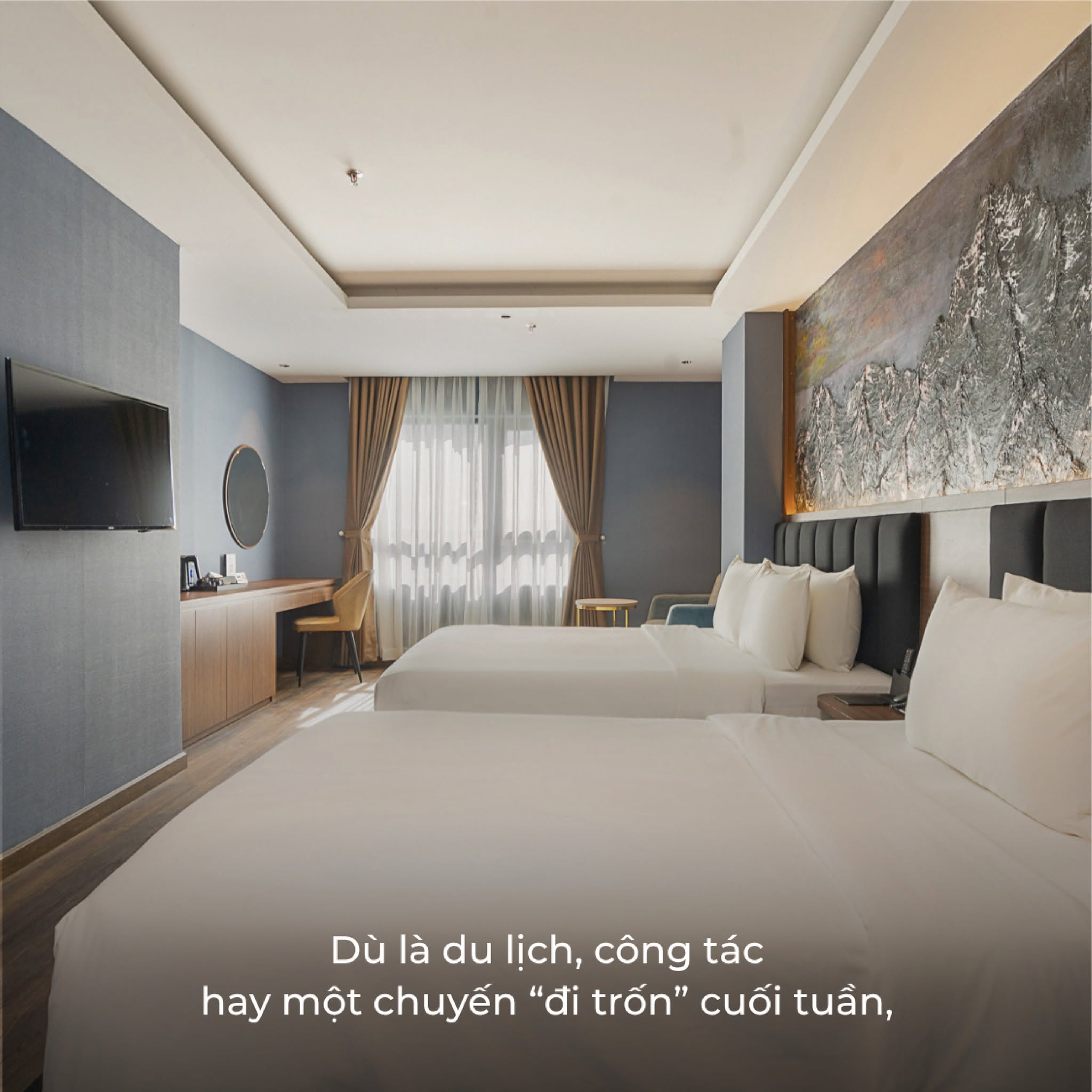 Không gian tiện nghi tại khách sạn Nicecy