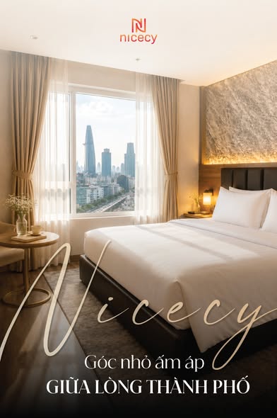 Không gian ấm cúng tại khách sạn Nicecy