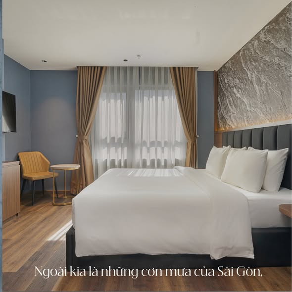 Phòng nghỉ ấm cúng tại Nicecy Hotel