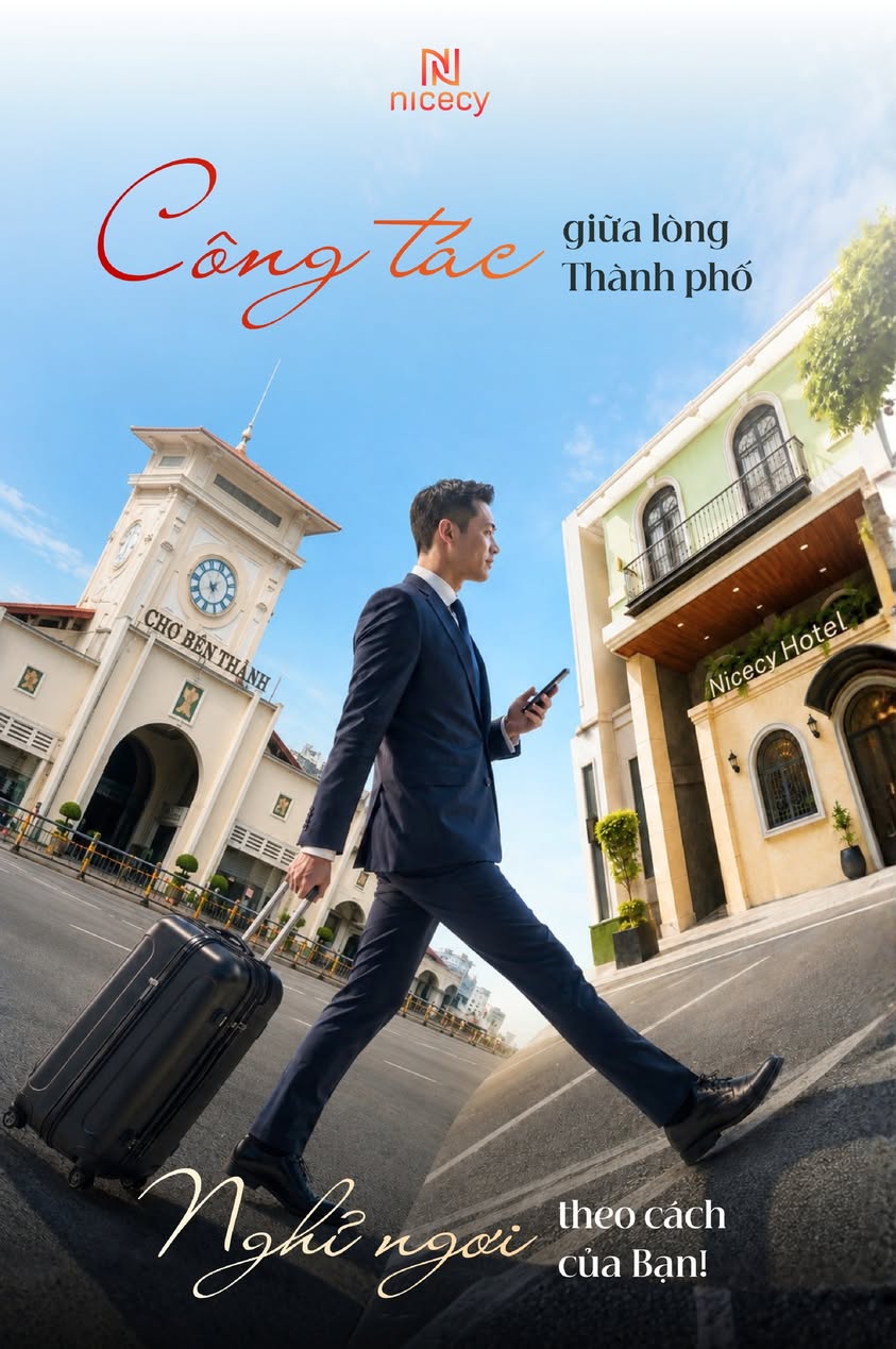 Khách sạn Nicecy tại trung tâm TP Hồ Chí Minh