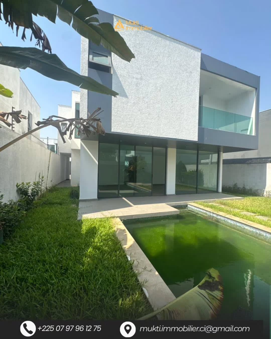  Villa moderne à louer – Cocody Faya