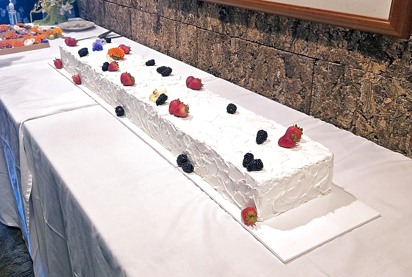 Alta Rustler Lodge wedding cake | Textured Buttercream | Sweet E's