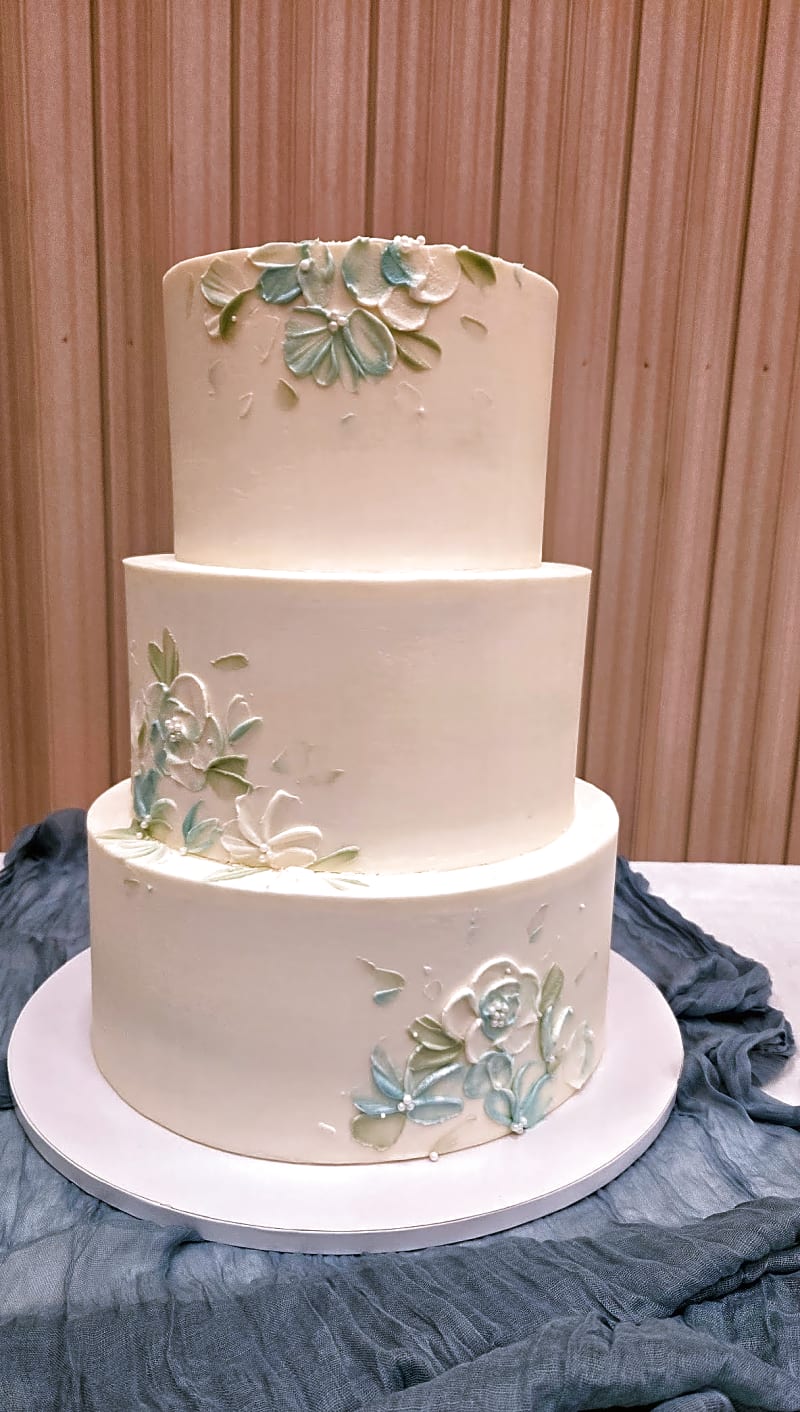 American Fork wedding cake, Utah County, by Sweet E's Bakery